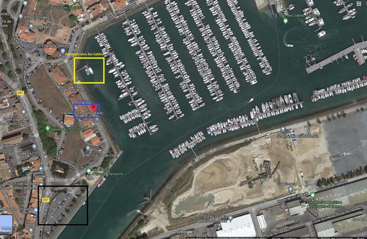 Studio Les Sables D'Olonne Port Olona - La Chaume Exterior foto